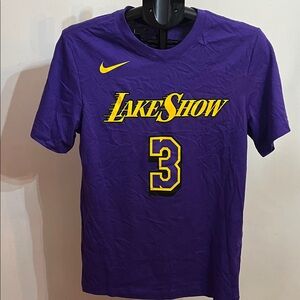 NWT Nike Purple and Yellow LakeShow Men's Jersey